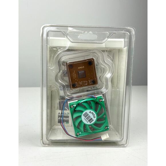 NOS 2002 AMD Athlon XP 2000+ 2GHz Processor Heatsink Fan Quantispeed FA2472 - Picture 5 of 6